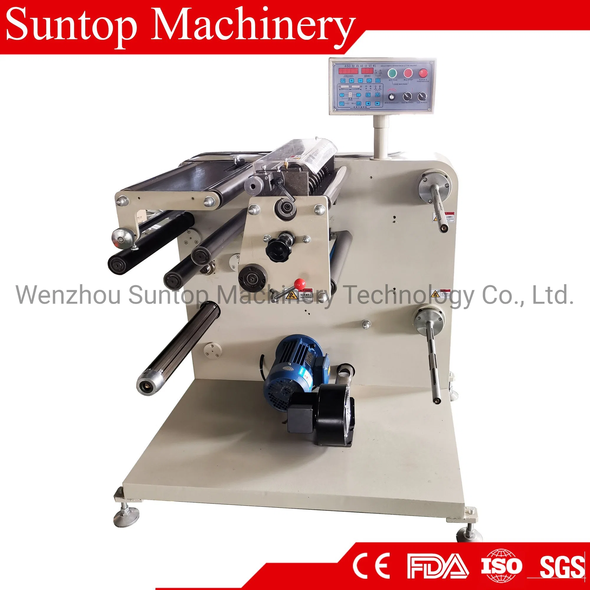 High Speed Laminating and Slitting Machine for Paper and Film Slitting Cutting, Die, Foam, Film, Adhesive Cutting and Rewinding Slitter and Rewinder