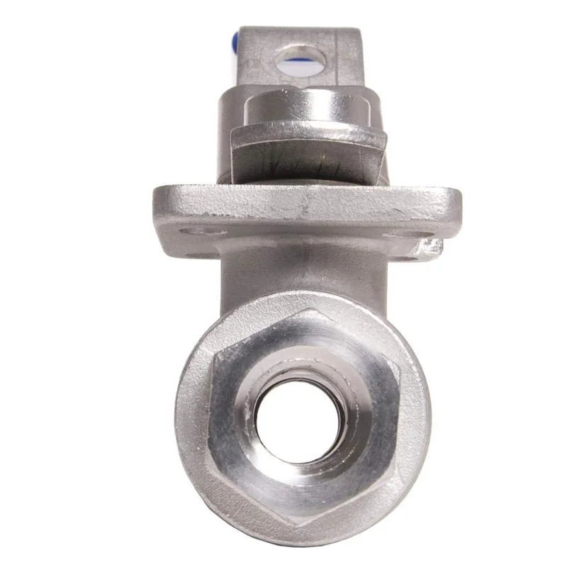 Stainless Steel 316 304 Ball Valve with Direct Mounting Flange