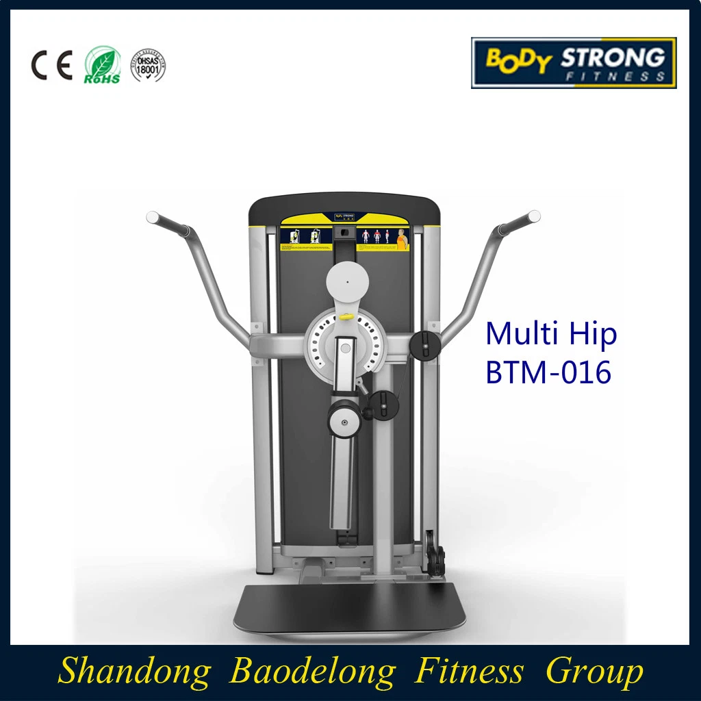 Body Building Gym Equipment/Commercial Fitness Equipment Multi-Hip Machine Btm-016