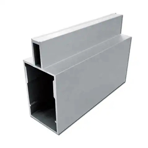 Building Material Mill Finish Aluminum Square Tube Aluminium for South American Market