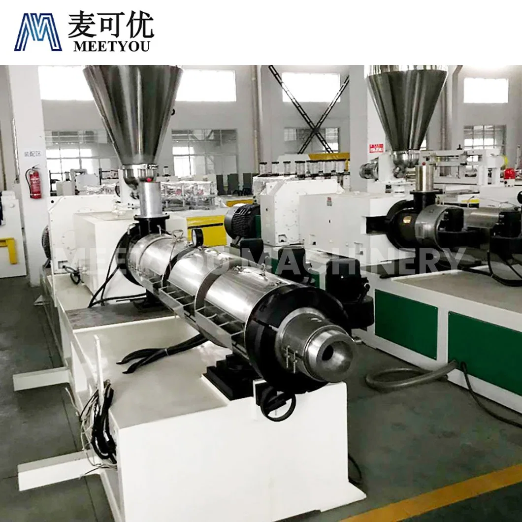 Meetyou Machinery HDPE Sheet Extruder Wholesale/Supplier PVC Double-Wall Corrugated Pipe Production Line Suppliers China Plastic Machine PVC Pipe Production Line