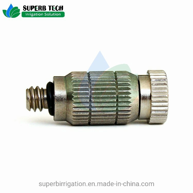 Manufacturer Supply Fogging System Water Spray Nozzle Brass High Pressure Misting Nozzle