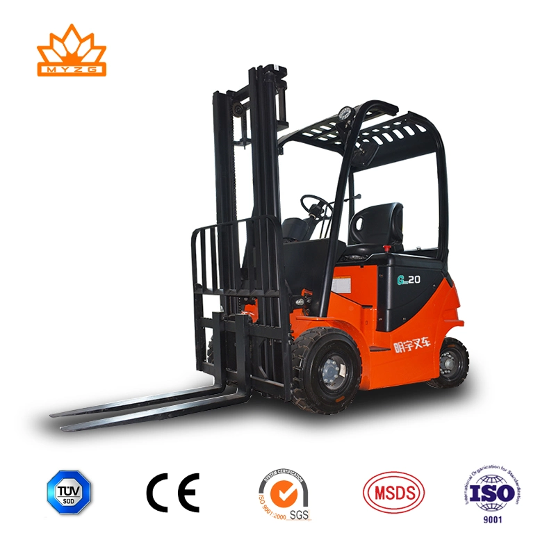 Myzg New 2t Mini Electric Forklift for Sale