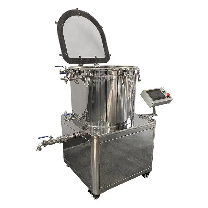 Cold-Water Mechanical Separation Technique Vortex Trichome Separator Machine for Making Ice Water Hash