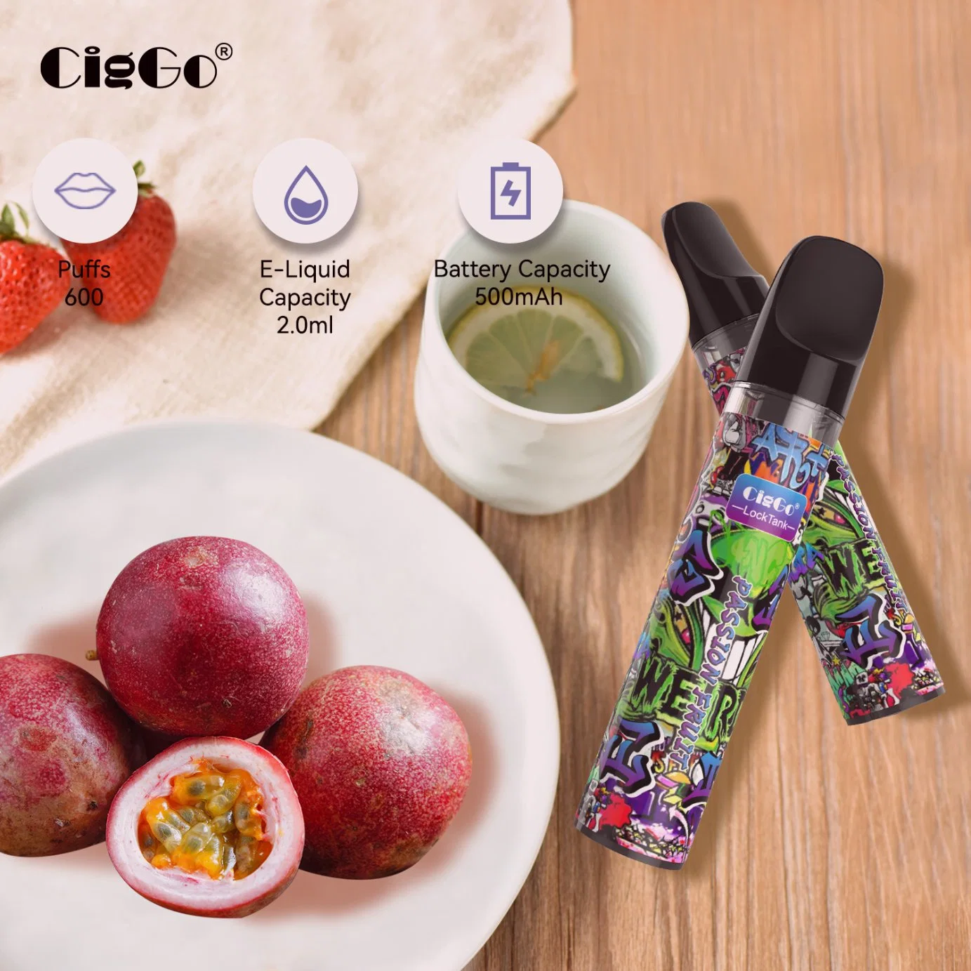 Private Label Factory E Zigaretten Bar OEM ODM Custom Shisha Pod Wholesale/Supplier Empty 2ml 600 LED Tpd Puff Pen Pod Wape Vaper Elf Disposable/Chargeable Vape