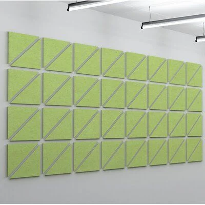 9mm Market Environment Acoustic 100% Recycled Polyester Soundproofing Pet Polyester Fiber Acoustic Panel for Wall Ceiling Decoration