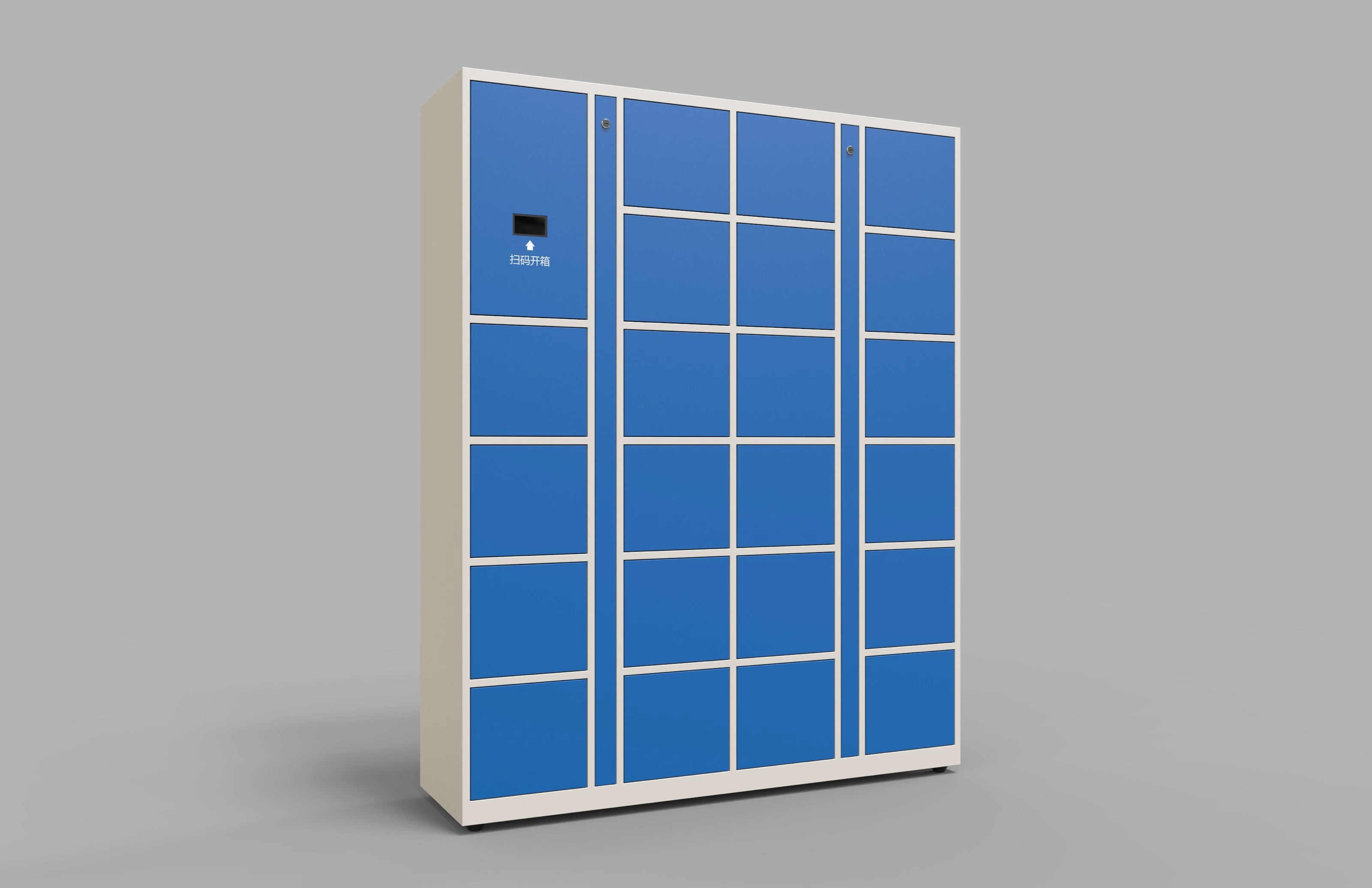 Plywood Case New DC CE, ISO Face Recognition Electronic Locker