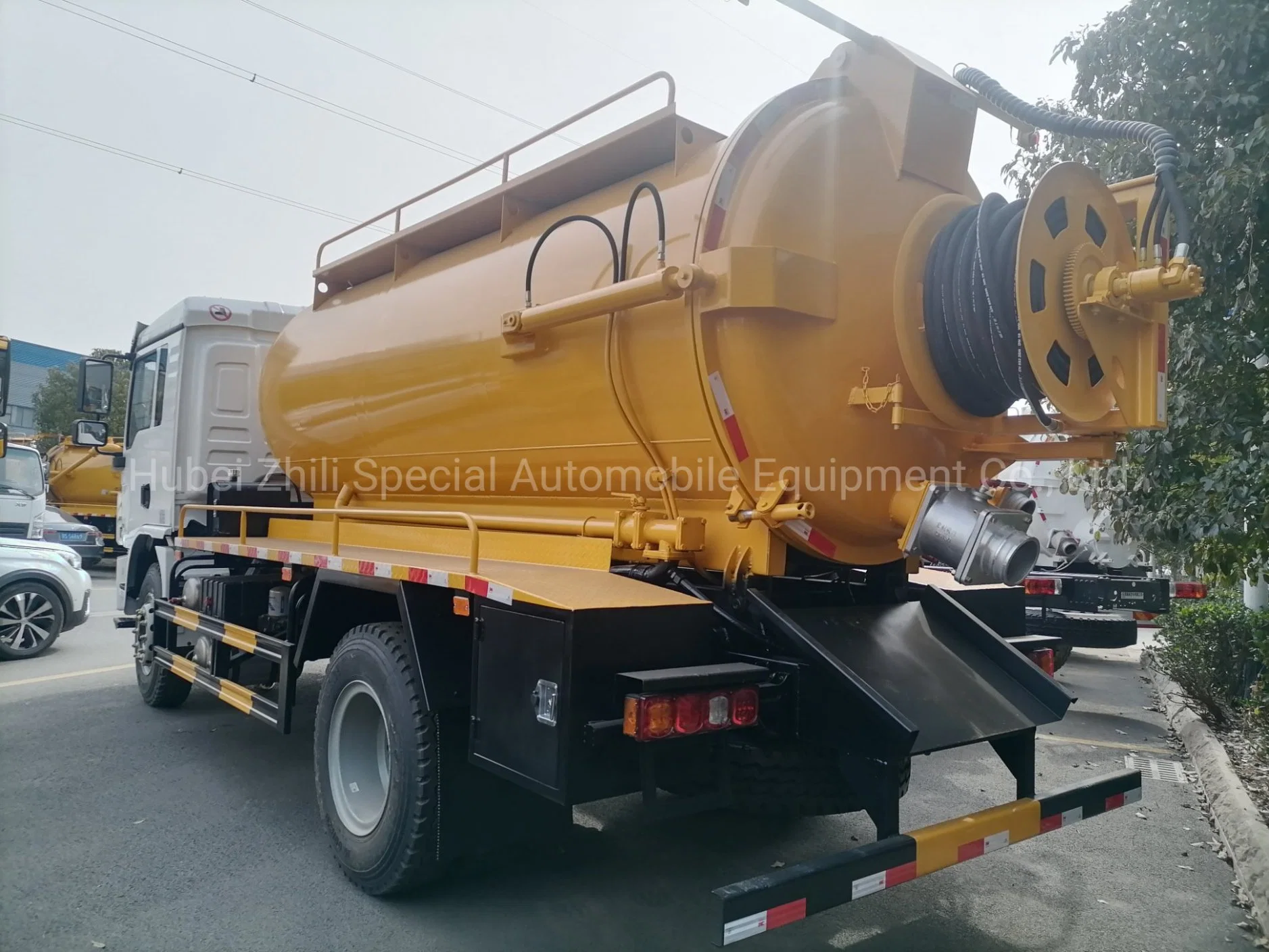 Eaux usées fécale Shacman L3000 fabrique de camions d'aspiration