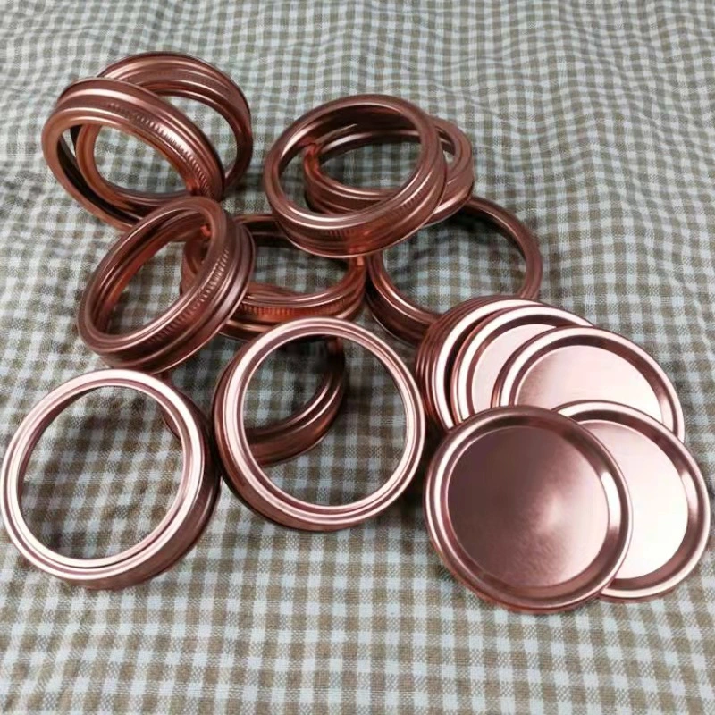 Factory Sale 70mm 86mm Bulk Regular Silver Canning Flat Lids Mason Jar Lids Bottle Caps