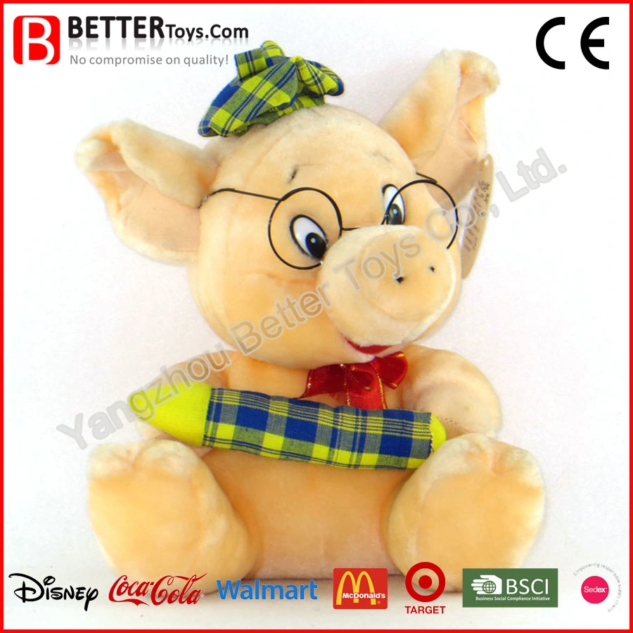 Custom High quality/High cost performance  Soft Toy Stuffed Pig for Kids