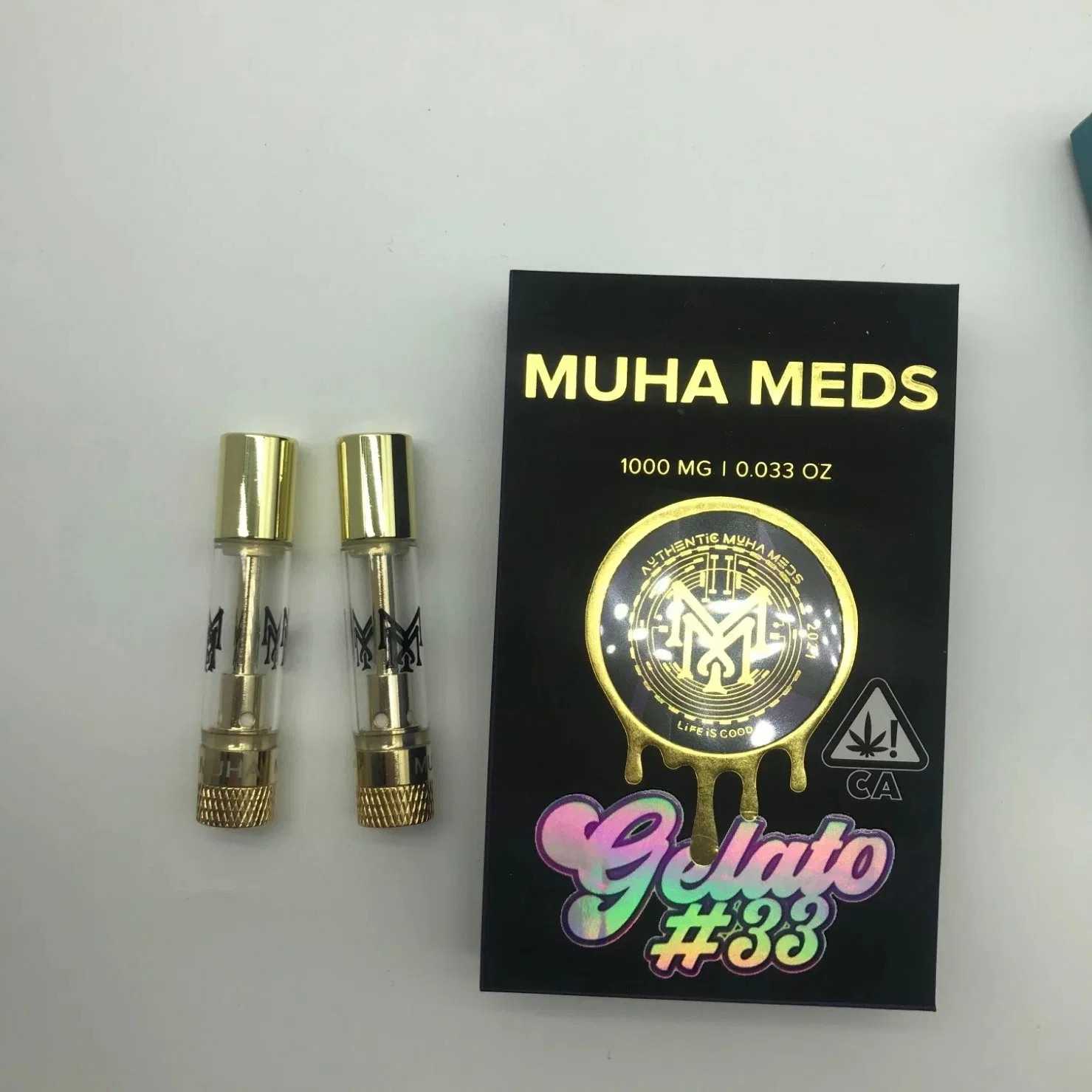 2023 Premium Quality Muha Meds 510 Thread Cartridge Vape Ecigarette Atmoizer 0.8ml 1ml