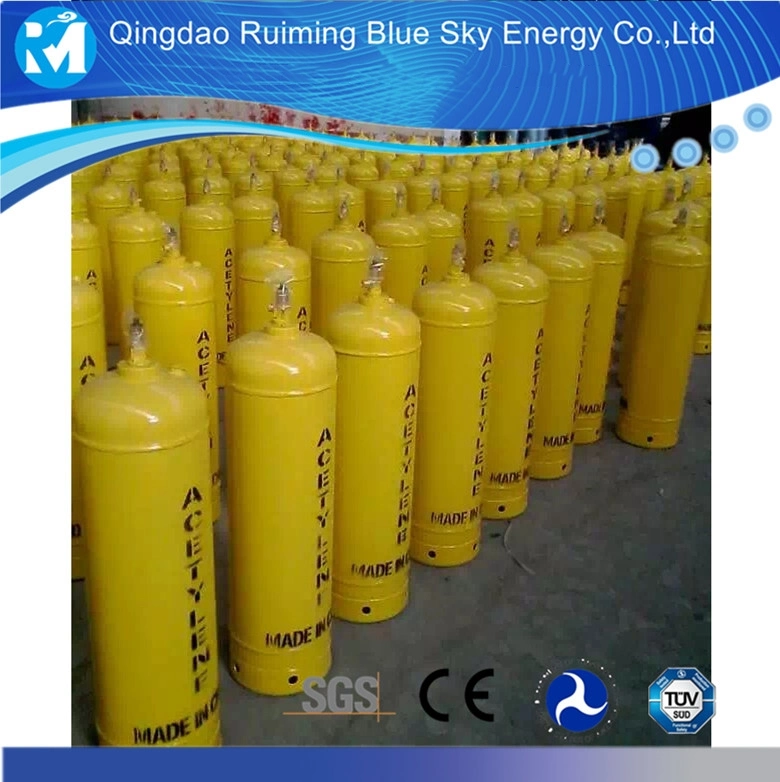 40L Acetylene Cylinder Filled with Acetylene Gas for Welding and Cutting Use