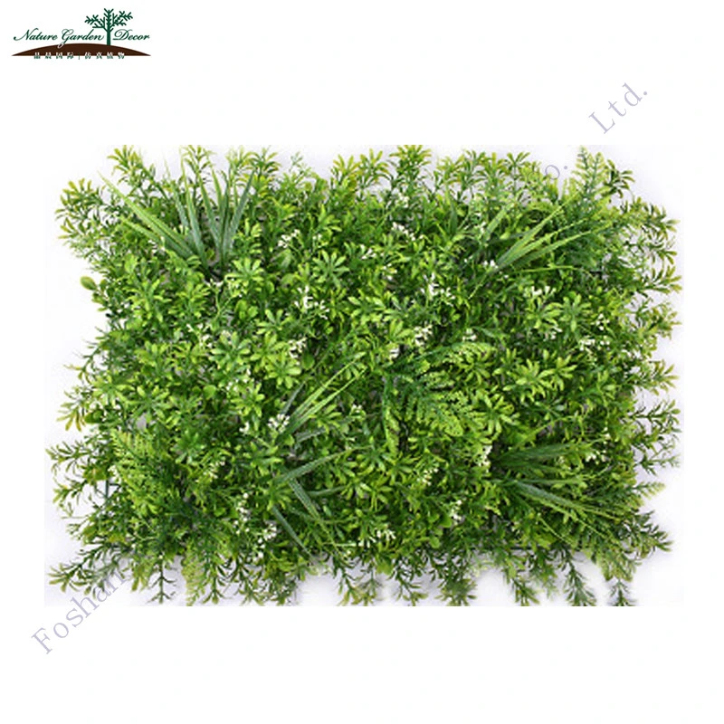 UV Protected Artificial Green Grass for Decoration Fake Grass Wall