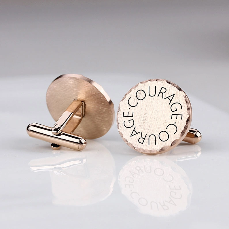 Personalized Custom Monogram Mens Cufflinks Groomsmen Gift Fashion Garment Accessories