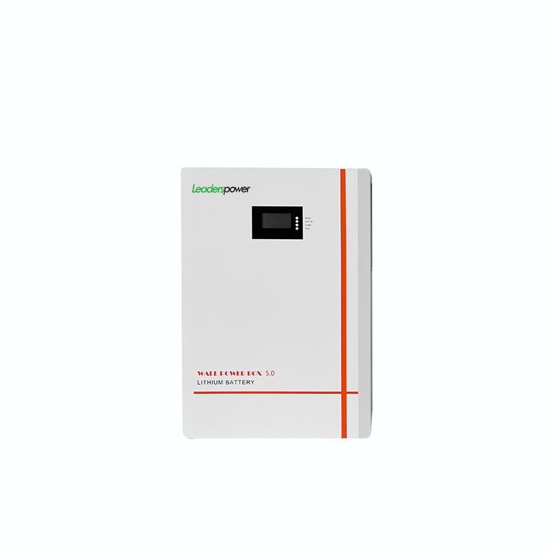 Garantie 10 Jahre Deep Cycle 48V 51,2V Wandmontierte Batterie 10kWh 5kwh Leistung 100Ah 200Ah LiFePO4 Lithium-Batterie Solarstrom Bank Power Wall Power Storage Wall