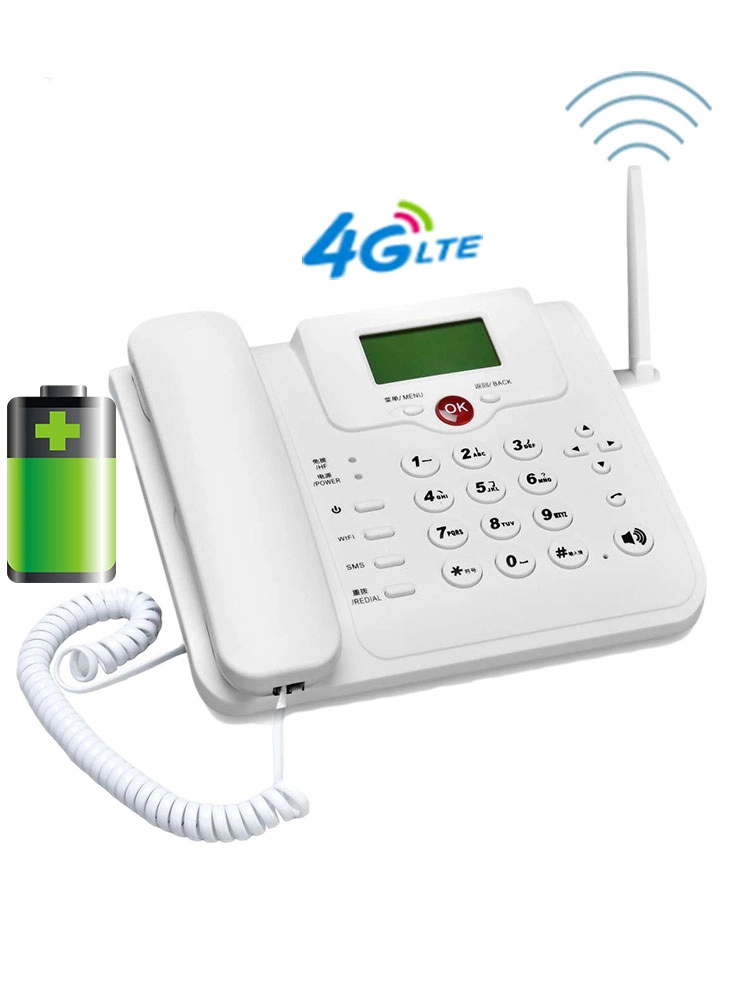 Hot Selling 4G LTE Festnetz Wiresless Home Office Telefon Mifis WiFi-Telefon mit SIM-Kartensteckplatz