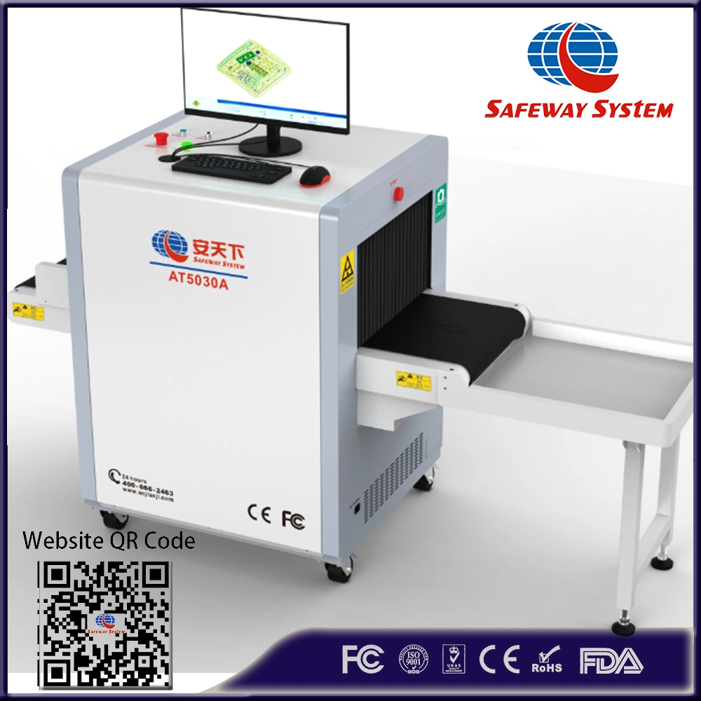 Cheapst preço Segurança compacta scanner de bagagem de raios X para Bagagem e digitalização de encomendas e triagem CE, aprovado pela FDA do fabricante chinês