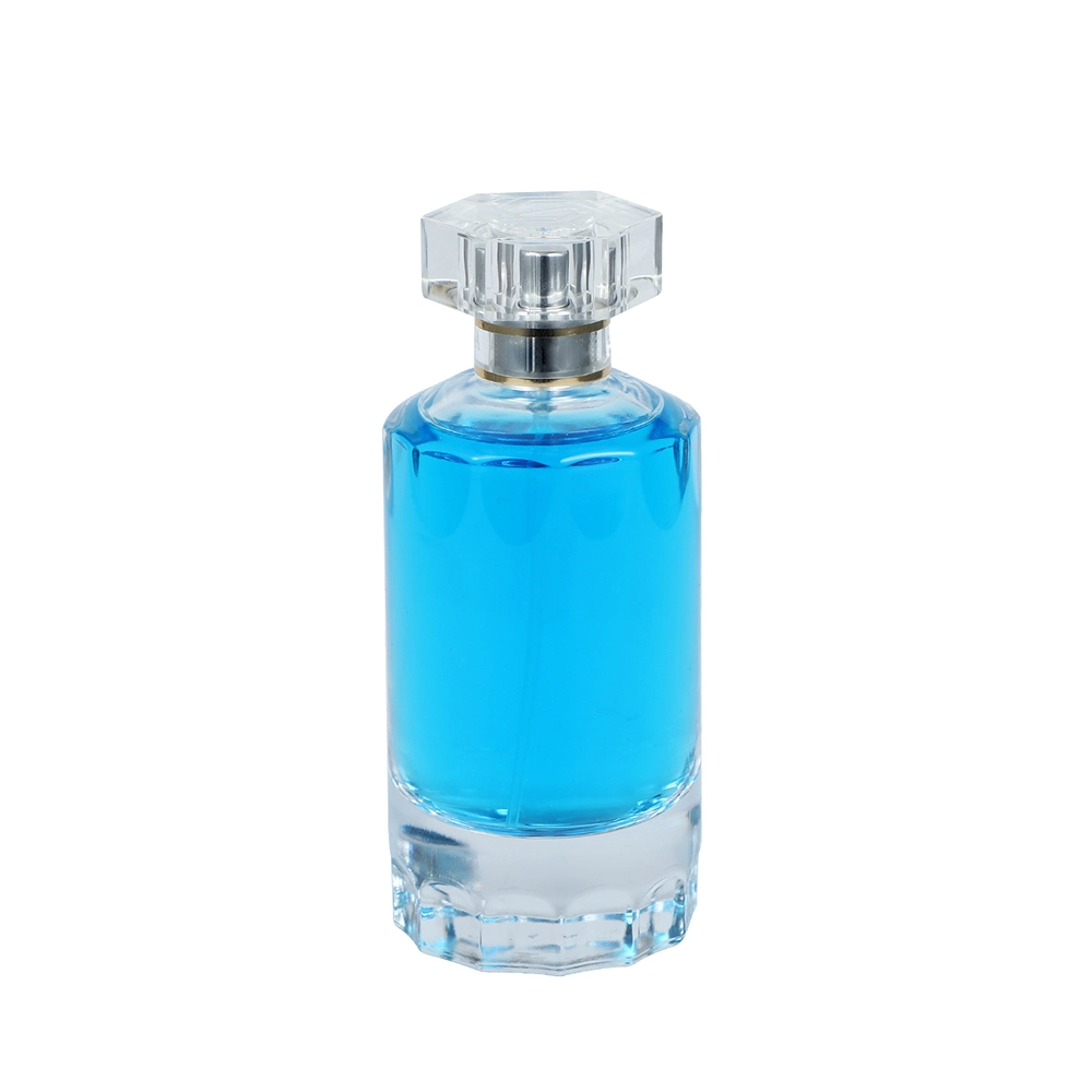 Top-Qualität Glasflasche Parfüm Flasche Polieren Glas Designer Parfüm Glas-Speicher-Glas Flasche mit Großhandel Parfüm Aluminium eloxiert Kappe