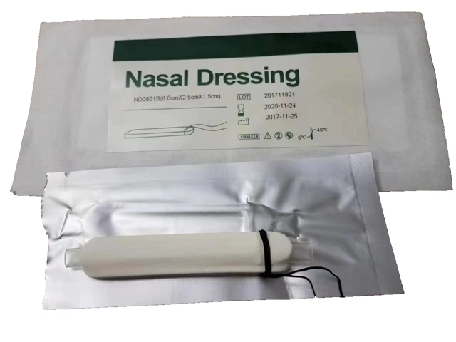 Top Produkt und das am häufigsten gefragte PVA Polyvinyl Alkoholmaterial Nasal Dressing zu stoppen Blutungen oder Nasal Verfahren