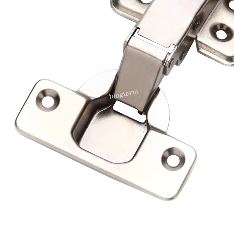 Full-Overlay Inset Fixed Self-Discharging Soft Closing Hydraulic Cabinet Hinge