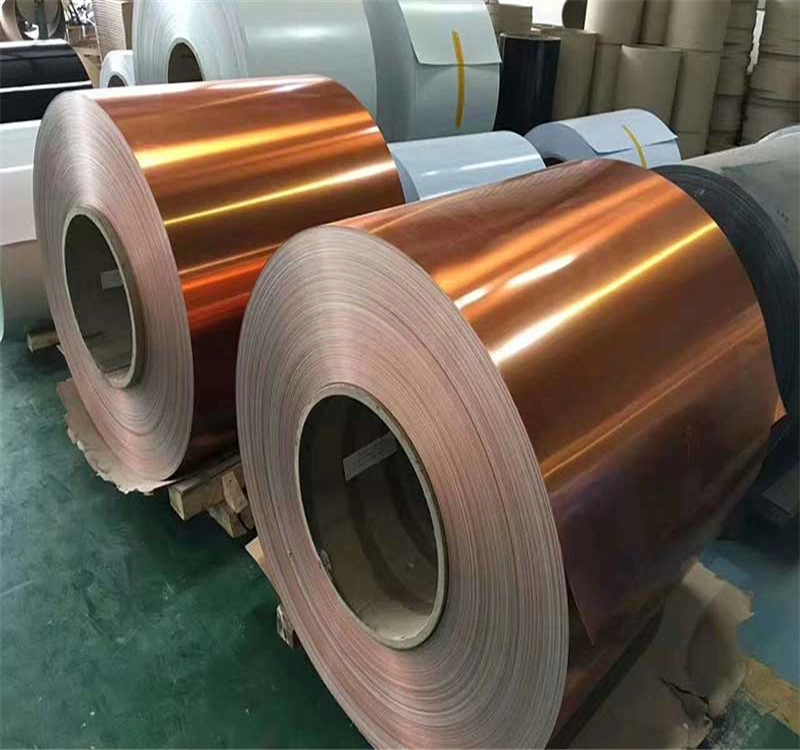 Cold Rolled 0.8mm 1mm 1.2mm Thickness Color Coated Aluminum Coil