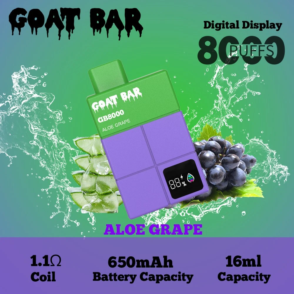 Goat Bar 8000 Puff Vozol Gear 7000puff Wholesale/Supplier Price Disposable/Chargeable E Cigarette Disposable/Chargeable Wholesale/Supplier Electronic Cigarette Vape