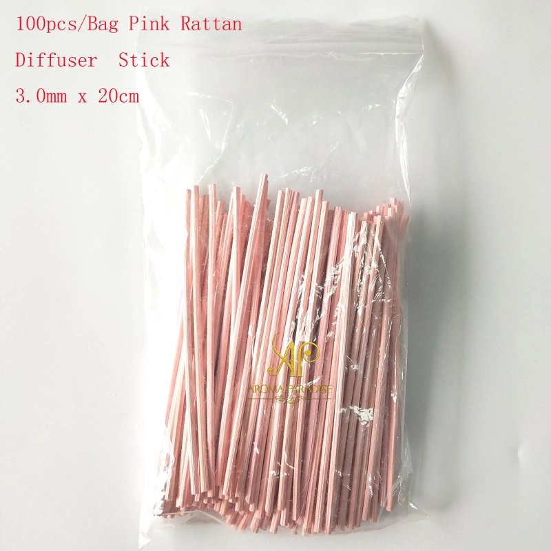 Banheira popularmente na Ásia a comercialização de Reed de vime Rosa Natural Stick de aroma difusor de cana