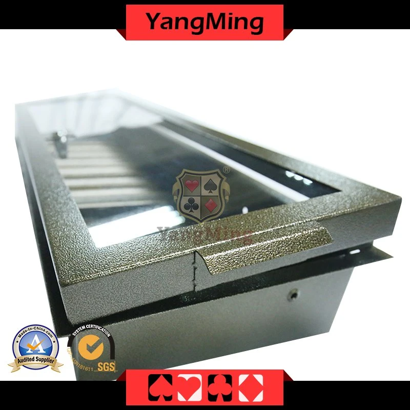 Factory Direct Supply Single-Layer Metal Poker UV Casino Chip Tray with Lock Ym-CT20