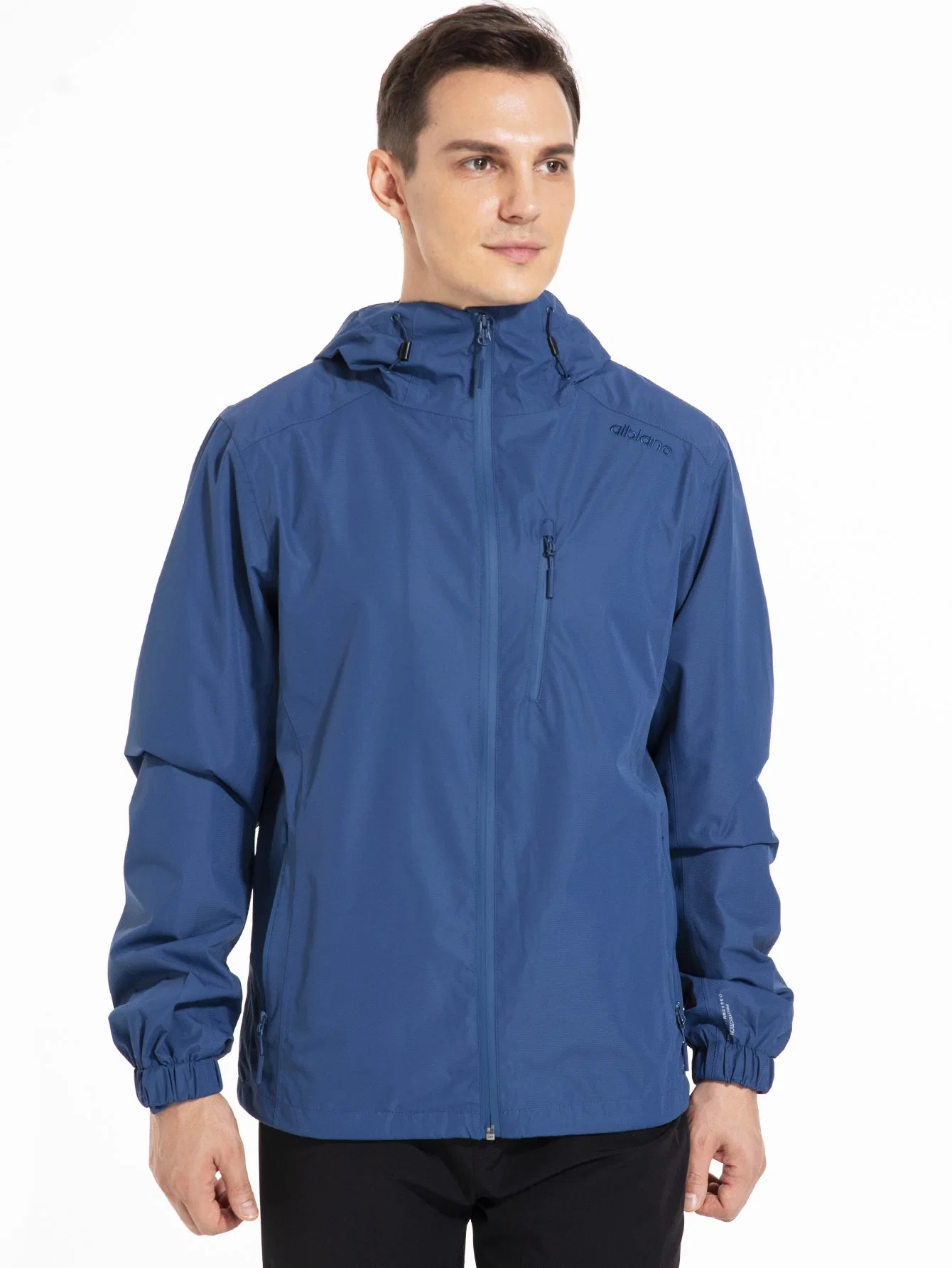 High Quality Men Winter Waterproof Windproof Outwear Sports Jacket Outdoor Clothing Blue Color