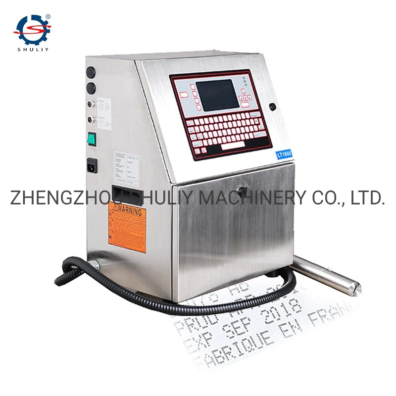 Automatic Water Bottle Printing Machine Expiry Date Batch Number Coding Machine