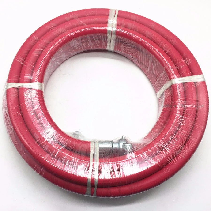 Red 50 FT 3/4 Rubber Air Jackhammer Hose for USA Market