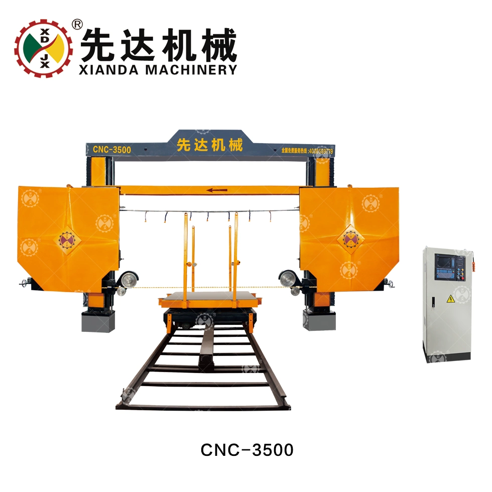 CNC Diamond Wire Saw Machine for Processing Granite Marble Stone