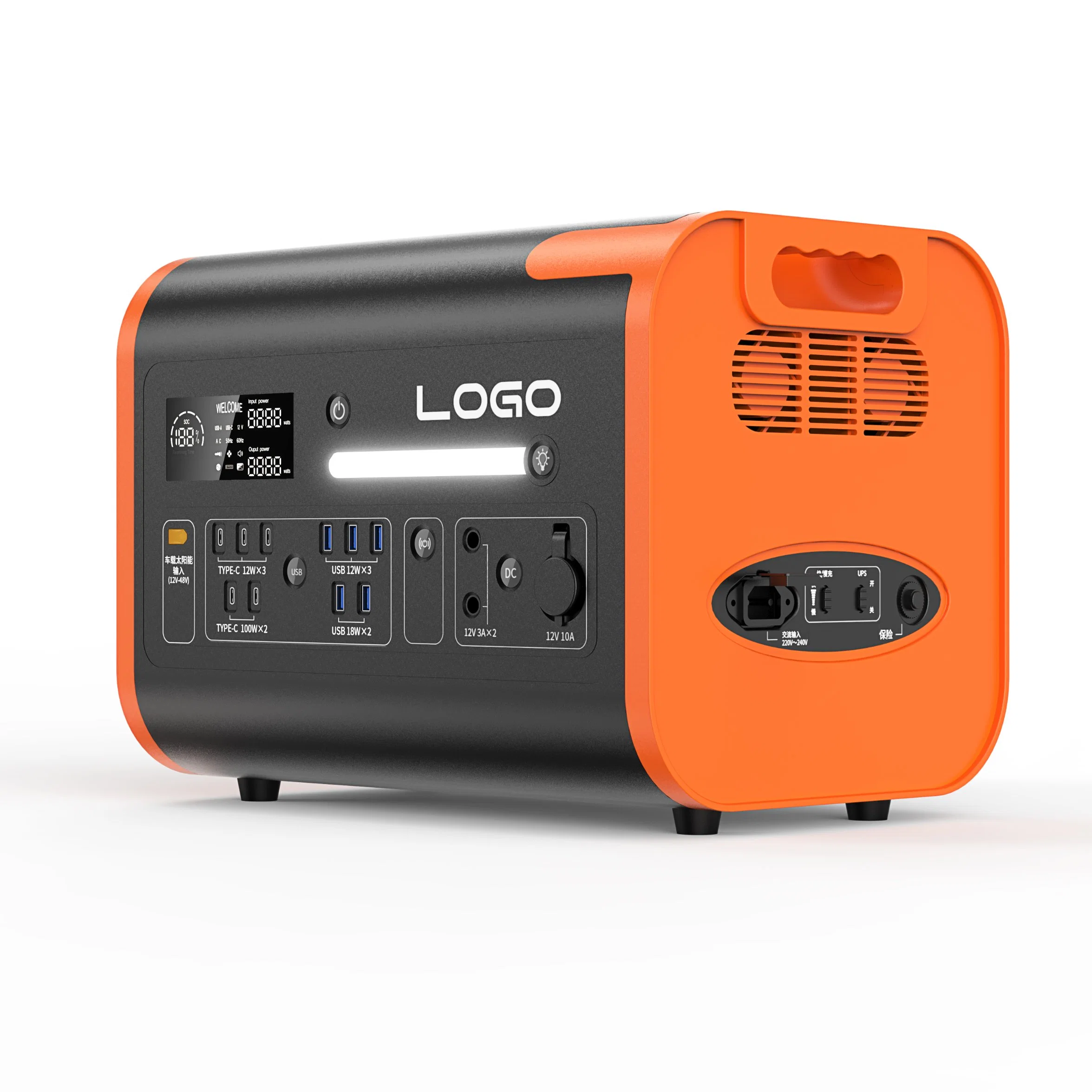 Factory Direct Camping Emergency 2200W Power Generator Outdoor Portable Mobile Power