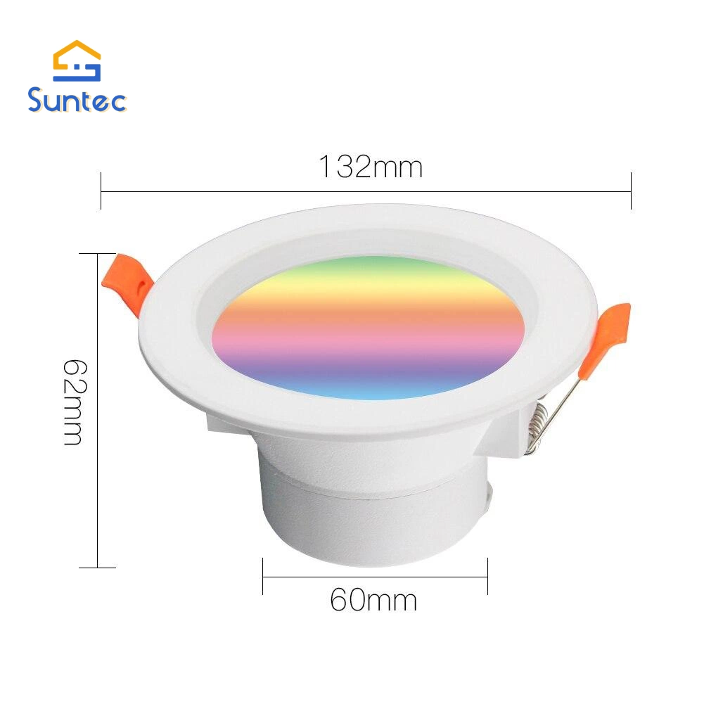 ZigBee/WiFi Smart LED Downlight Dimmend rund Spot Light