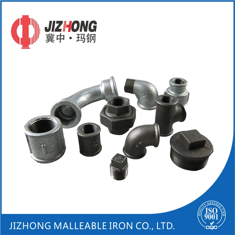 Best Selling G. I. Pipe Fittings Malleable Iron Cap 1/4"-6"