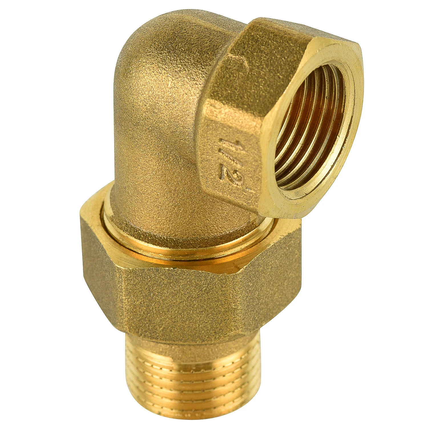 Gama completa de acoplamento de latão Cotovelo Adaptador de Rosca BSP tomada t/conector de rosca NPT Copper dobrados conexão de compressão