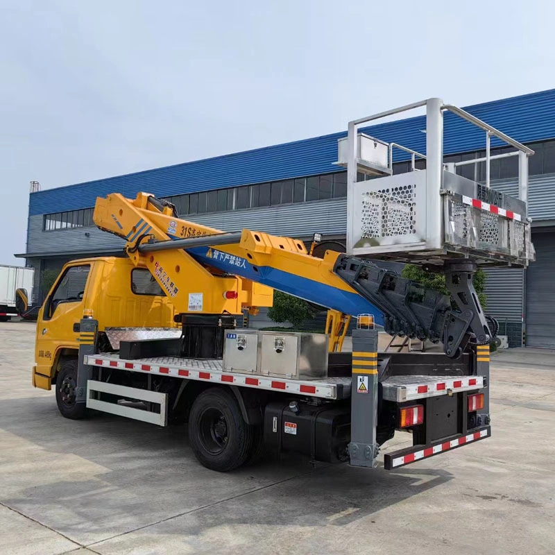 Jmc 4X2 26m 31 Meters Aerial Work Truck Lift with Work Bucket Aerial Work Platform Truck