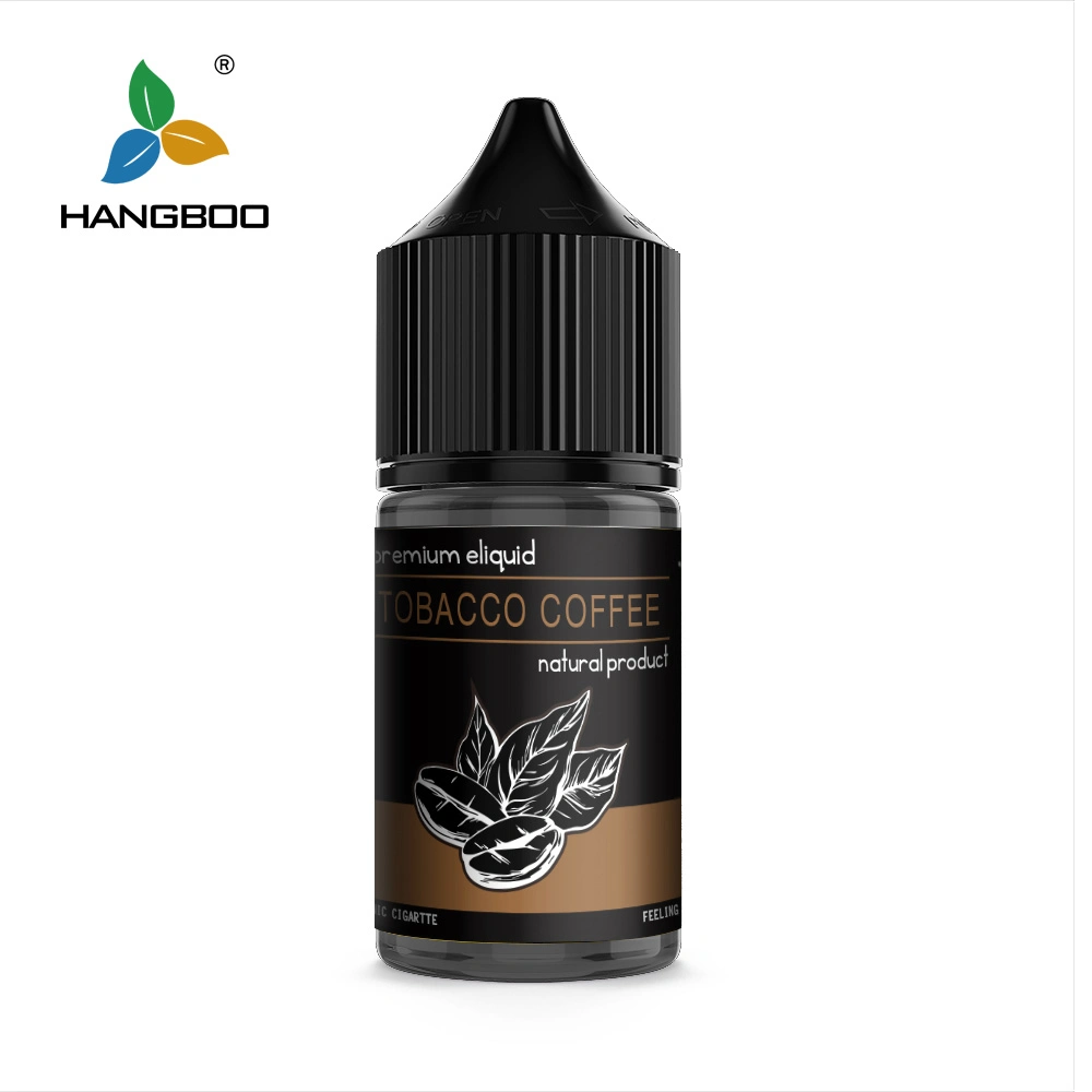 50mg Tobacco Coffee Flavor Electronic Cigarette Refill 30ml Pet E Liquid