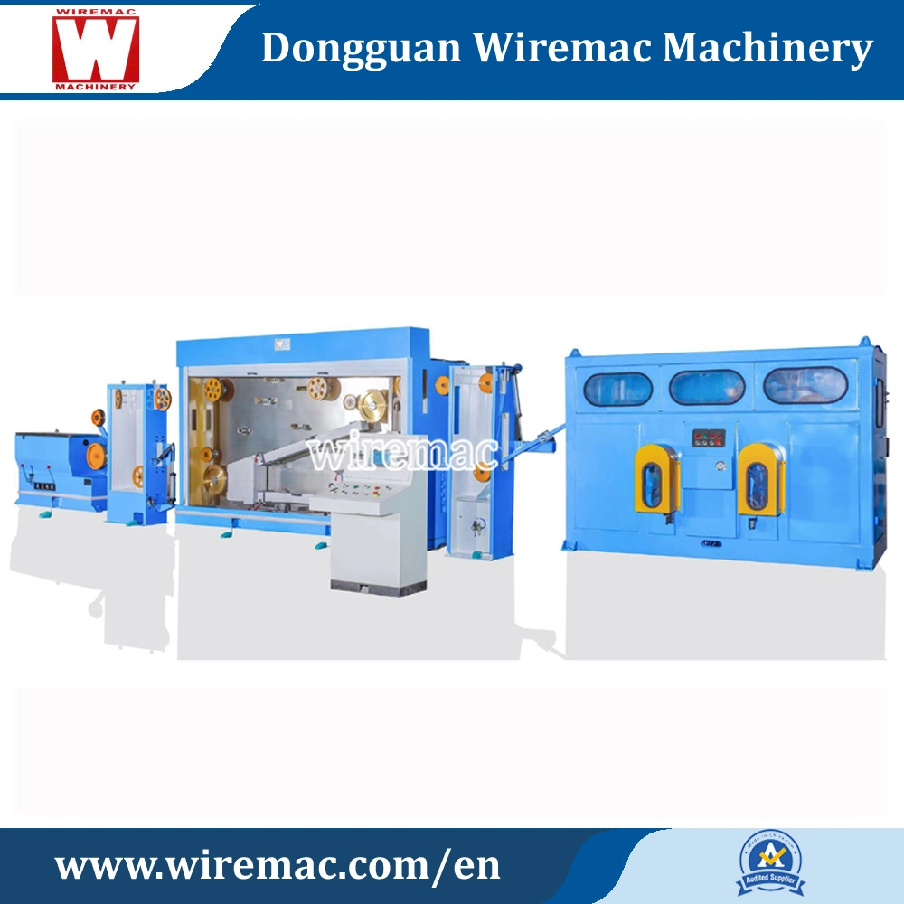 Steel Plate Welding and Annealing Metal Rod Drawing Machine with Coiler Machine