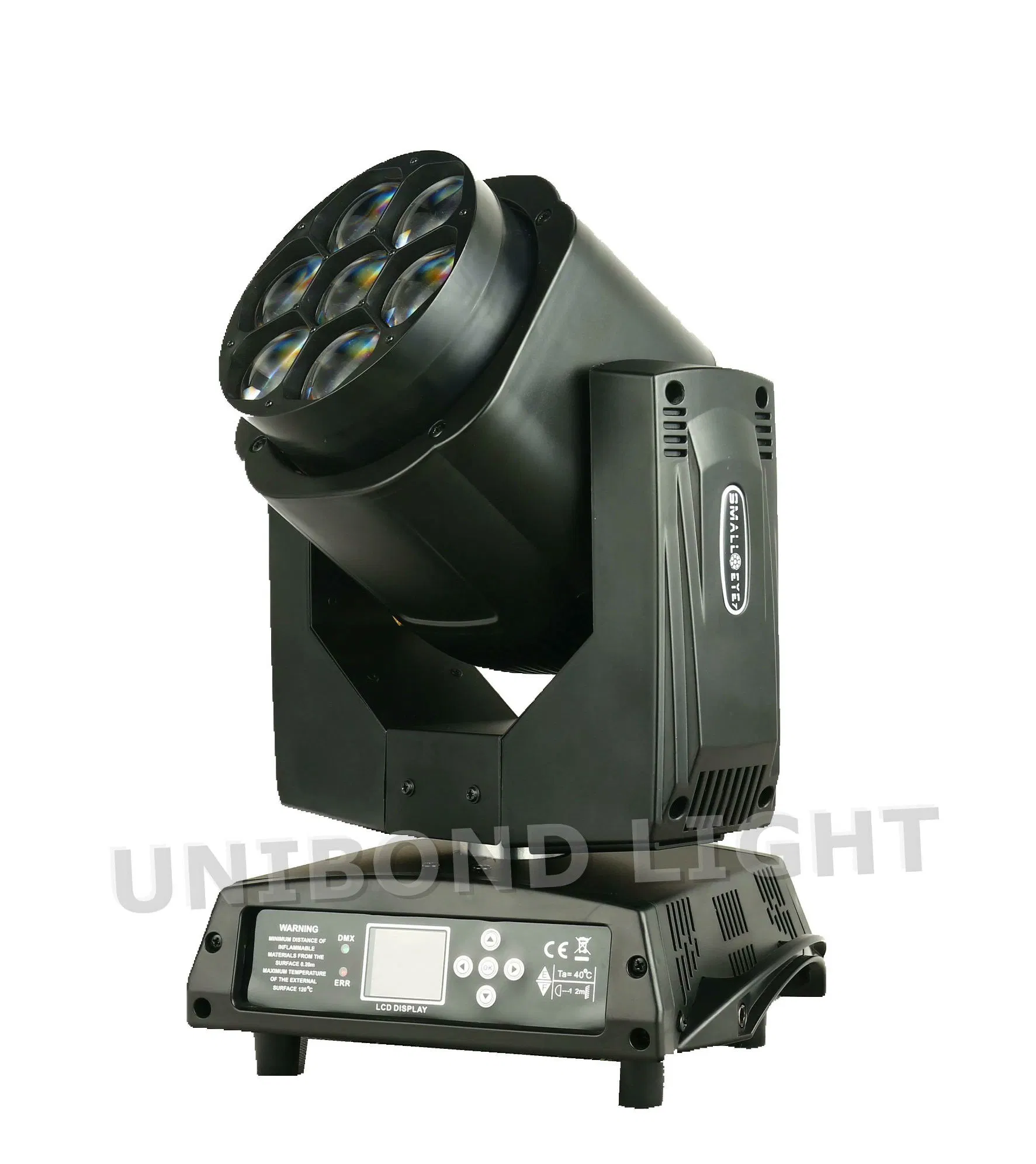 7PCS 15W with LED Bulb 4-in-1 Be Eye LED Moving Head and Stage Light DJ Equipment