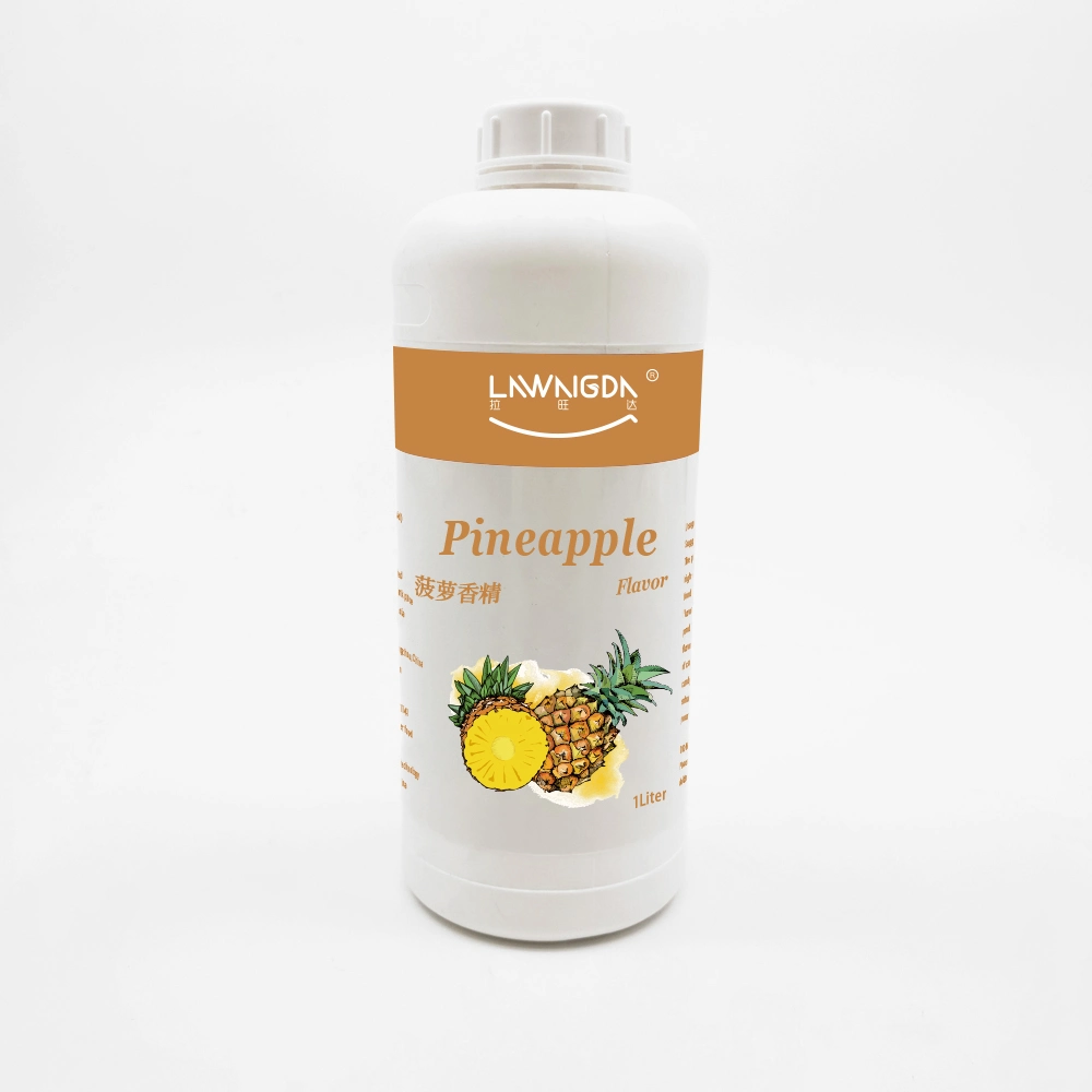 Halal Approved Высокая стабильность нагрева водорастворимое PG-раствор Pineapple Вкус ледяной свечи