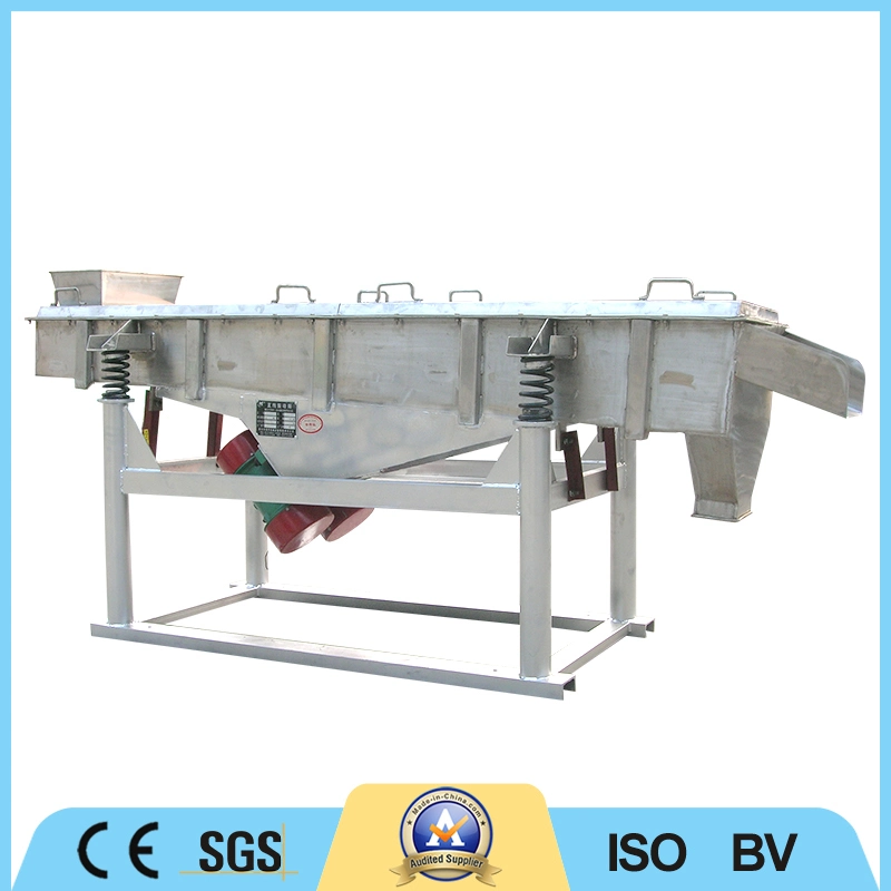 Single Layer Corn Grit Vibration Sieve Linear Construction Sifter