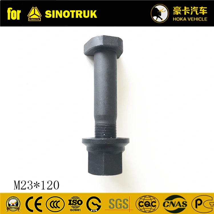 Original Genuine Sinotruk HOWO Truck Spare Parts Wheel Bolt and Nuts Fittings M23*120