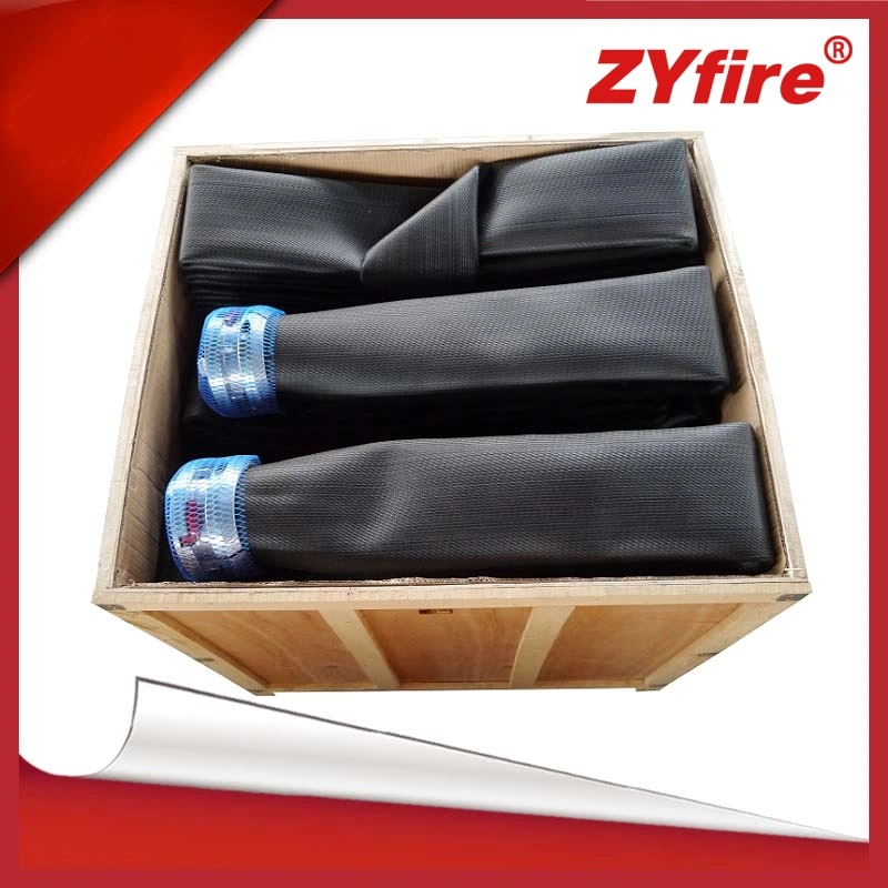 Zyfire NBR Lay Flat Hose with C+E Aluminum Couplings