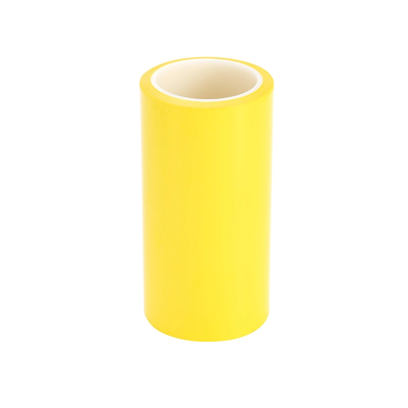 Factory Direct Sales Size Customized Yellow Silicone Release Film Pet Material