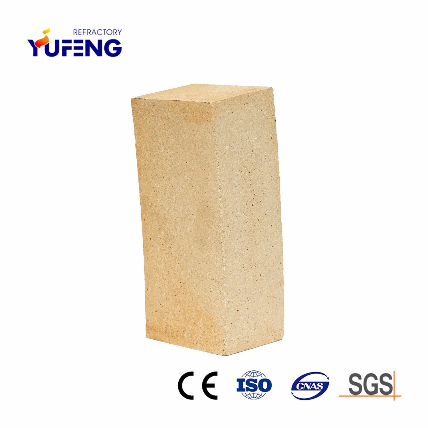 Resistente a golpes térmicos OEM Refractory High Alumina Brick para la pila