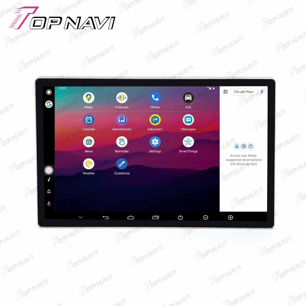 13 Inch Android System Car Stereo Wireless Video for Universal Car Model GPS Navigation Full IPS Touch Vertical Screen