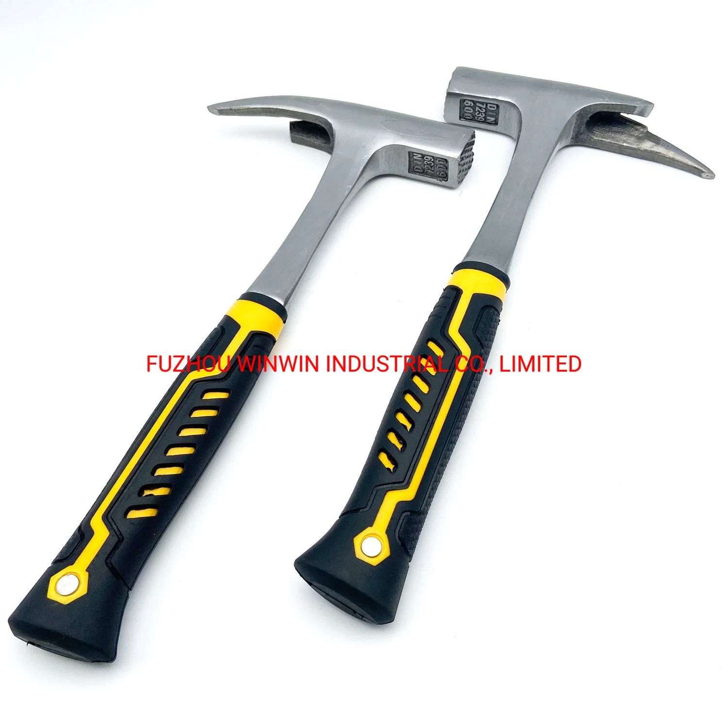 One Piece Roofing Hammer with Magnetic Nail Head and Non-Slip Top (WW-RH03)