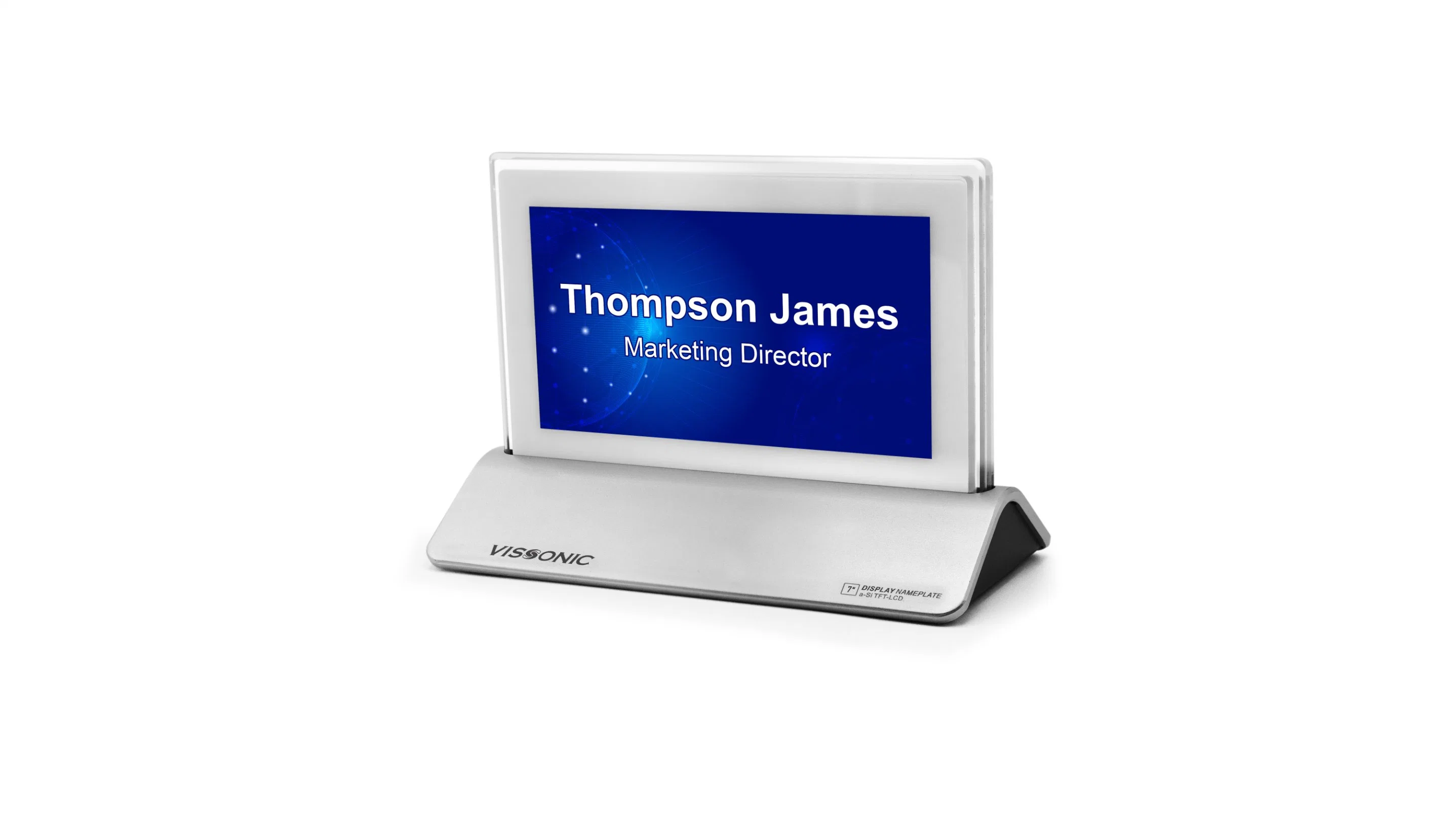 7" Electronic Nameplate with 1024X600 Screen Nameplate Conference System