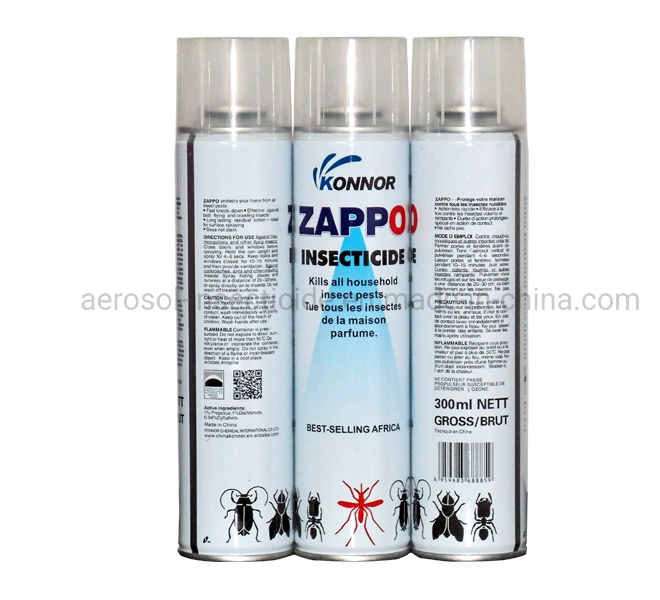 Good Quality Aerosol Insecticide Spray with Favorable Price